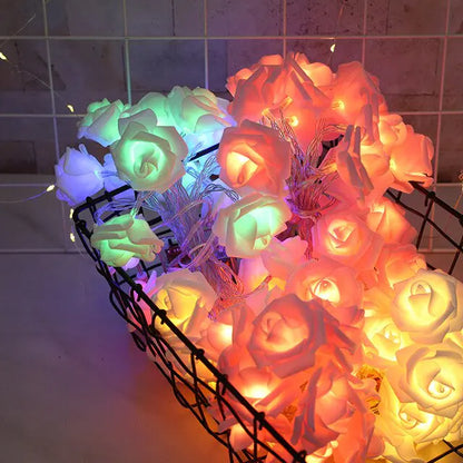 LED Rose Lamp String