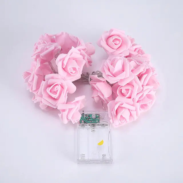 LED Rose Lamp String