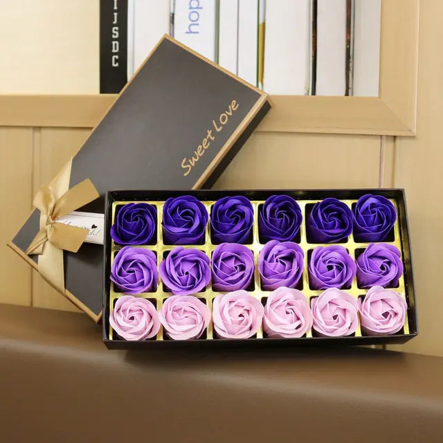 Rose Soap Gift Box